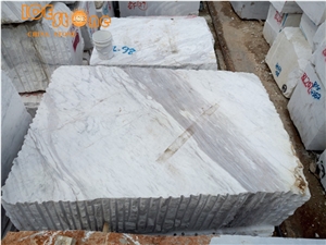 Volakas White Marble, Greece White Marble Block, Big Block
