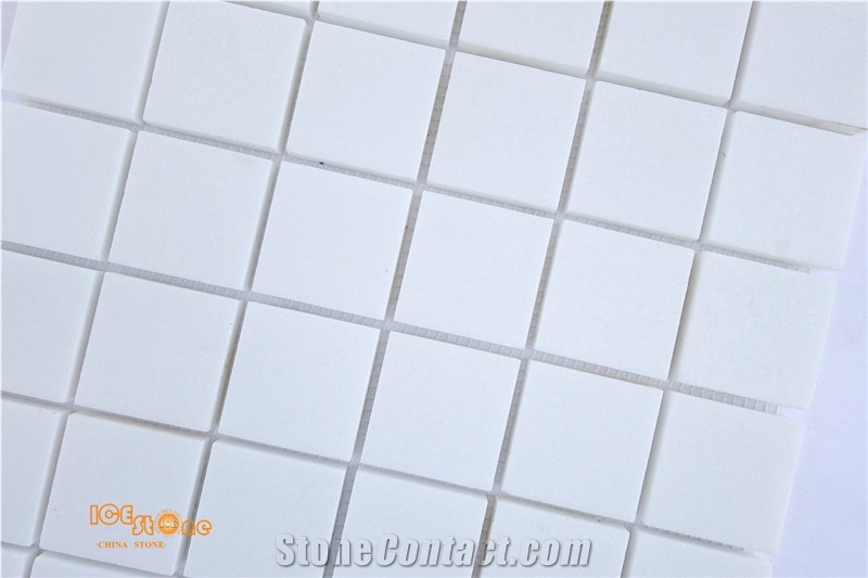 White Onyx Mosaic/Polished Mosaic/Chinese Mosaic/Wall Mosaic