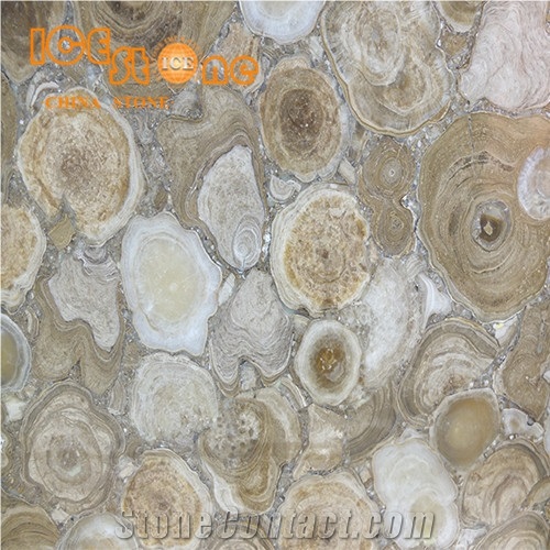 Wood Jade Semiprecious Stone Wall Decoration/Gemstone Slabs/Precious Building Stone/Luxury Table Decoration/Internal Precious Stone Tiles