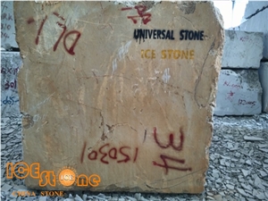 Yellow Marble, Golden Marble, Barcelona Gold/Brecce Bergerac Marble Blocks