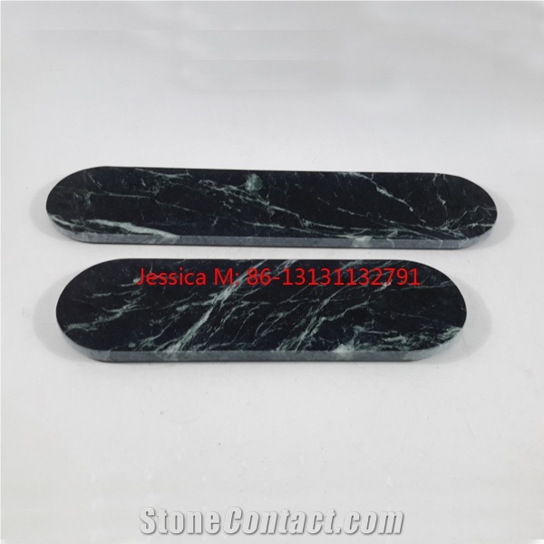 Fashion Green Marble Trays /Decoration Tray Green Marble /Green Marble Platters