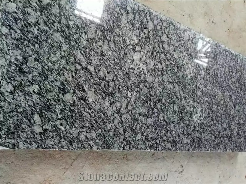 China Surf White Wave Flower White Sea Wave Polished Slabs Tiles