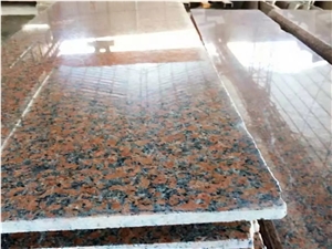 G562 China Maple Leaf Red Maple Red Polished Slabs Tiles