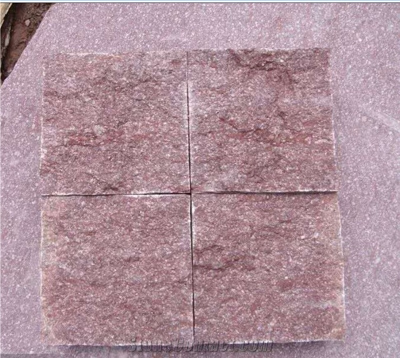G666 Granite Cubes/ Stone Tile/China Red Porphyry Cube Stone/Paving Stone