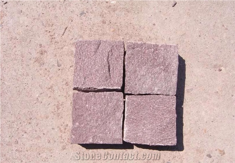 G666 Granite Cubes/ Stone Tile/China Red Porphyry Cube Stone/Paving Stone