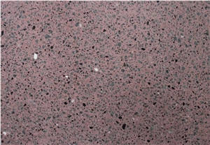 Calista Red Terrazzo Tile - Indonesia Red Authentic Terrazzo Floor Tile, Red Terrazzo Paving Tile