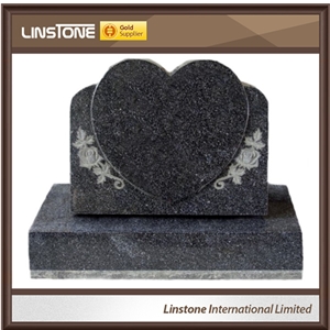 High Quality Monument Angel Heart Shaped Tombstone