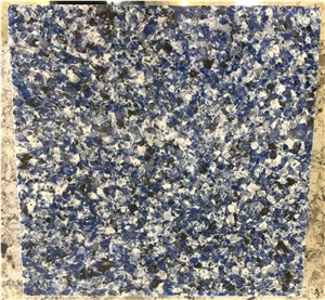 Blue Quartz Stone Multicolor for Wall/Floor Thickness 2cm or 3cm with High Gloss and Hardness
