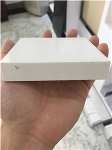 Ce Sgd Certifieed White Man Made Quartz Stone Solid Surfaces Polished Slabs Tiles Engineered Artificial Stone Slabs for Hotel Kitchen,Bathroom Backsplash Walling Panel Customized Edge