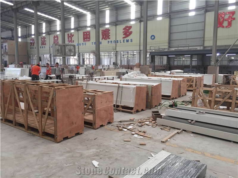 Grey Granite-Look Quartz Surfaces Slabs and Prefabricated 20mm/25mm/30mm Hot Sell in China Sgs Ce Certificate
