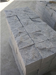 Cheap Grey Granite Cubes Cobble Stone Natural Split for Project,Granite Pavers Small Tiles Natural Surface Processing Cube Stone Patio Paving Stone