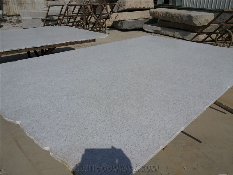 Chinese Pearl White Granite Bog Slabs Popular Pearl Granite Stone Size Natural Polished Pearl White Stone Paver