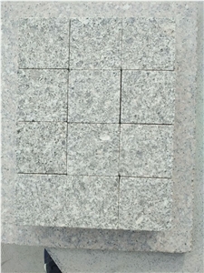 Granite Cobble Stone on Mesh for Project,Granite Mesh Cobble Stones Pavers Cube Stone & Cobbles