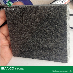 Polished G654 Granite/China Impala Granite Flamed Tiles and Slabs, Dark Grey Granite/Sesame Black Flamed Wall/Floor Tiles, Grey Granite Wall/Floor Covering