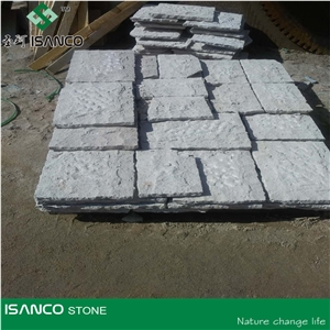 Sandstone Paving Cube, Flagstone Floor Covering Tiles