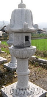 Rikyu Type Granite Stone G603 Japanese Style Garden Lantern