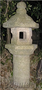 Rokusou-An Type Granite Stone G603 3 Feet（High100cm）Japanese Lanterns