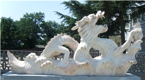 Xinhong Recently Publish New Item Japanese Style Large Dragon Statue
