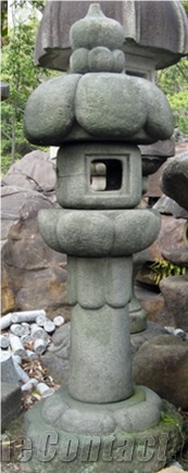 Yoshino Type Granite Stone G603 3 Feet（High 100cm）Japanese Style Lantern