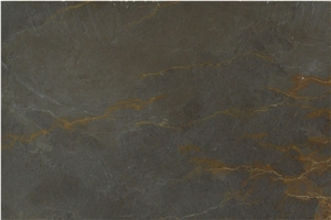 Scraped Blue Vein Red Marble