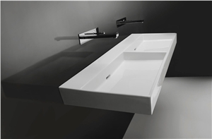 2016 Bathroom Direct Used Double Bowls Stone Washing Basin