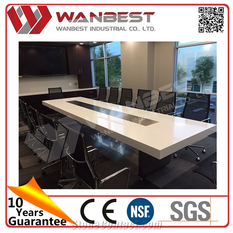 2016 New Boss Series Office Furniture High End Modern Negotiation Room Use Office Meeting Table with Chair