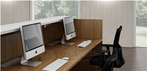 2016 Wholesale Acrylic Solid Surface Reception Desk/Artificial Stone Reception Desk with Customize Design