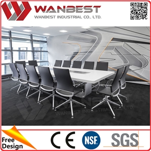 Conference Table and Chairs Touch Screen Conference Table
