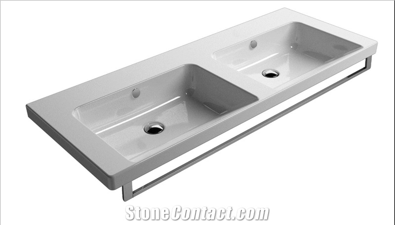 High Quality Bathroom Cabinet Double Wash Basin/Double Sink Bathroom Vanitiy