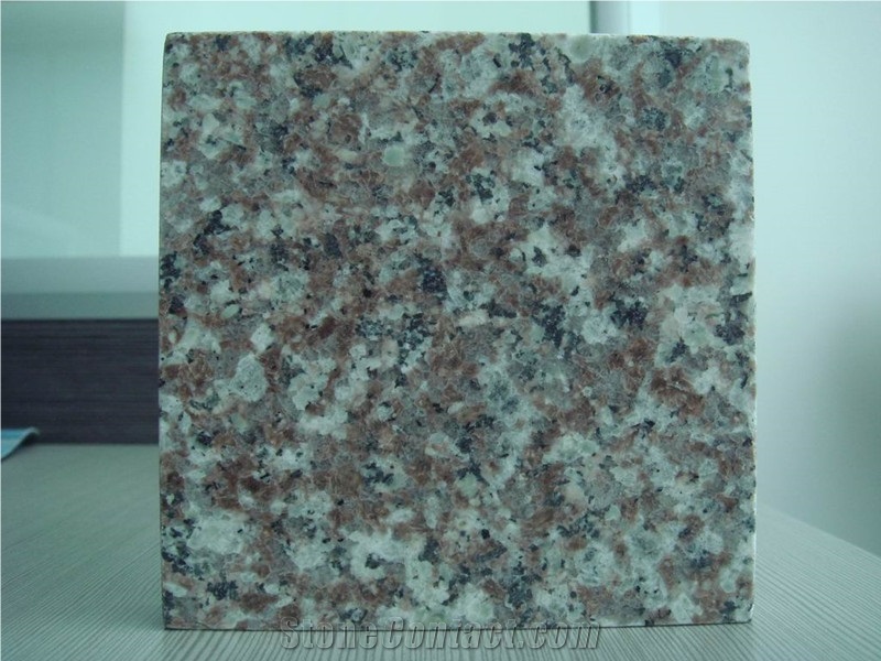 Cheap Polished G664/Cherry Pink/Luna Pearl/Bainbrook Brown/Black Spots Brown/Copper Brown/Majestic Mauve/Misty Brown/Purple Pearl/Ruby Red/Sunset Pink/Tea Brown/Vibrant Rose Granite Tiles & Slabs