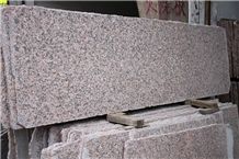Cheapest Price High Quality Chinese Flamed G563/Sanbo Red/San Bao Pink Granite Slabs & Tiles & Cut-To-Size for Floor Covering and Wall Cladding,Own Factory Direct for Outdoor Project/Hotel/Houses