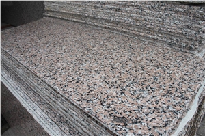 Cheapest Price High Quality Chinese Natural Polished G563/Sanbo Red/San Bao Pink/Three Fort Red Granite Slabs & Tiles & Cut-To-Size for Flooring and Walling,Own Factory for Project/Hotel/Houses