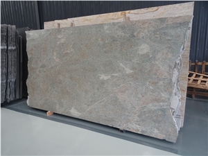 Cheapest Price High Quality Chinese Natural Polished Teal Green Granite Slab & Tiles & Cut-To-Size for Floor Covering and Wall Cladding,Own Factory Direct Sale for Project/Hotel/House