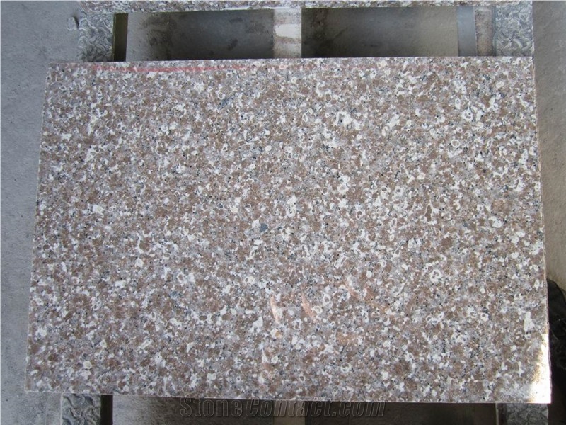 Cheapest Price High Quality Chinese Polished G648/Golden Brown/Deer Brown/Poony Red/Queen Rose/Rose Pink Granite Tiles & Slabs & Cut-To-Size for Floor Covering and Wall Cladding,Own Factory Wholesale