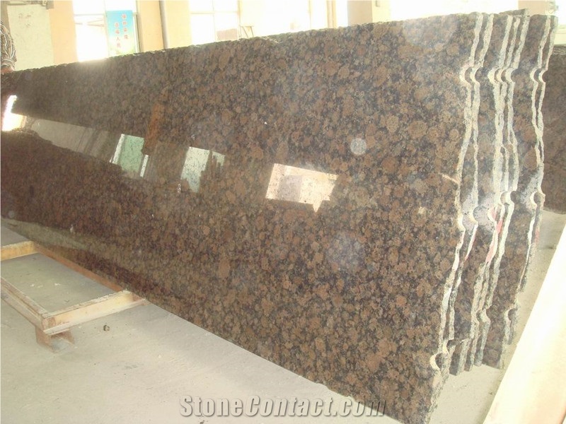 Cheapest Price High Quality Finland Polished Baltic Brown/Castanho Verdoso/Coffee Diamond Granite Slabs & Tiles & Cut-To-Size for Floor Covering and Wall Cladding