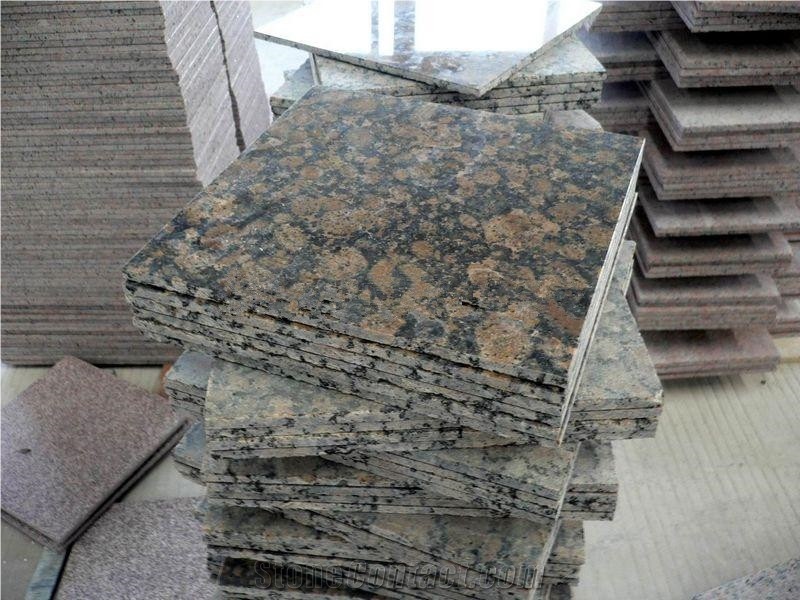 Lowest Price High Quality Finland Polished Baltic Brown/Castanho Verdoso/Coffee Diamond Granite Tiles & Slabs & Cut-To-Size for Flooring and Walling
