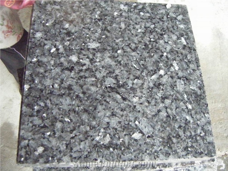 Own Factory Cheapest Price High Quality Polished Silver Pearl Granite Tiles & Slabs & Cut-To-Size,Norway Silver Grey Granite for Project/Hotel/House