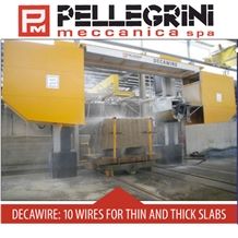 Decawire from Pellegrini Multi Wire Saw Machine