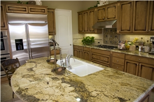 Exotic Luxury Granite Kitchen Countertops