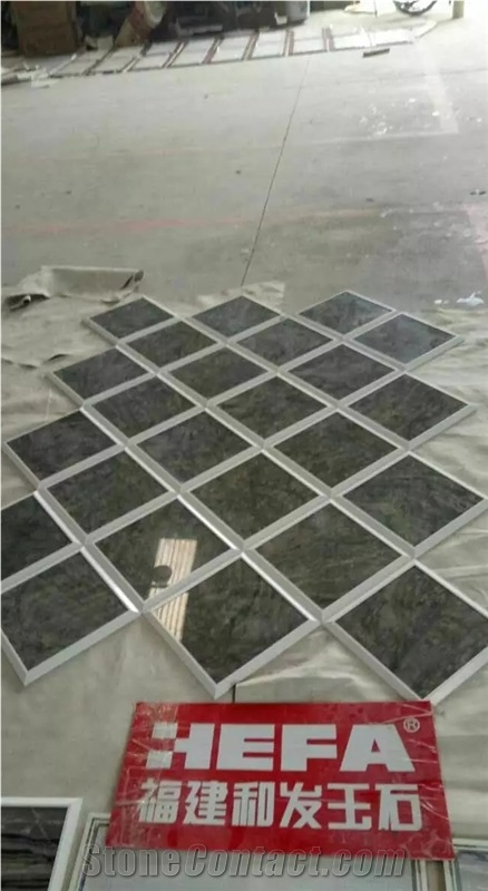 Light Green Jadeite Slabs and Tiles for Wall and Floor
