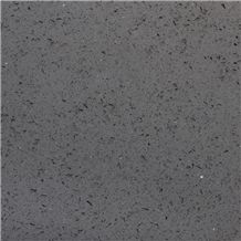 O.E.M Manufacturer-Advanced Grey Galaxy Quartz Stone Tiles Slabs Shinning Spot /Superior Gray Engineered Stone Silestone Artificial Stone Tiles for Walling/Floor Covering/Kitchen Bathroom Project-A08