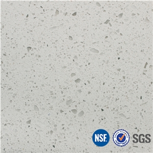 Snow Crystal White Quartz Stone Tiles Slabs Easy Clean/ Artificial Silestone Engineered Stone Walling Floor Covering Tiles Solid Surface Kitchen Design-A13