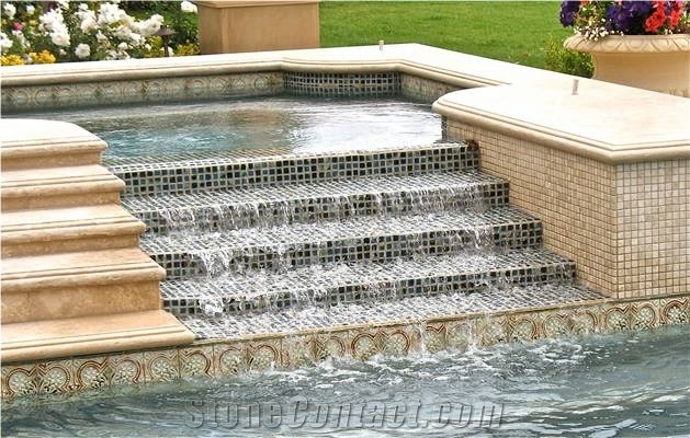 Beautiful Custom Pool Tile