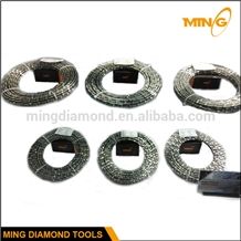 Diamond Wire Saw for Stone Cutting with 6.4mm 7.3mm Diamond Wire Saw Beads