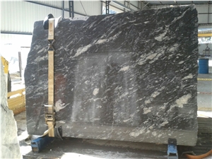 Atacama Black Granite Slabs