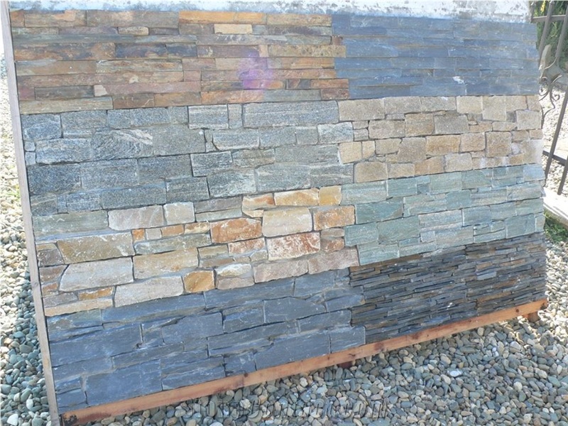 Natural Stone Stacked Wall Cladding Panels
