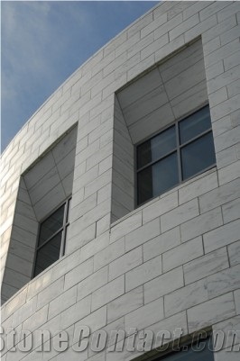 Adair Blue-Grey Limestone Facade
