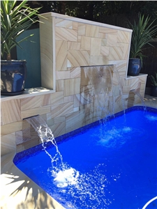 Sandstone Pool Paver, Pool Deck, Design Wall