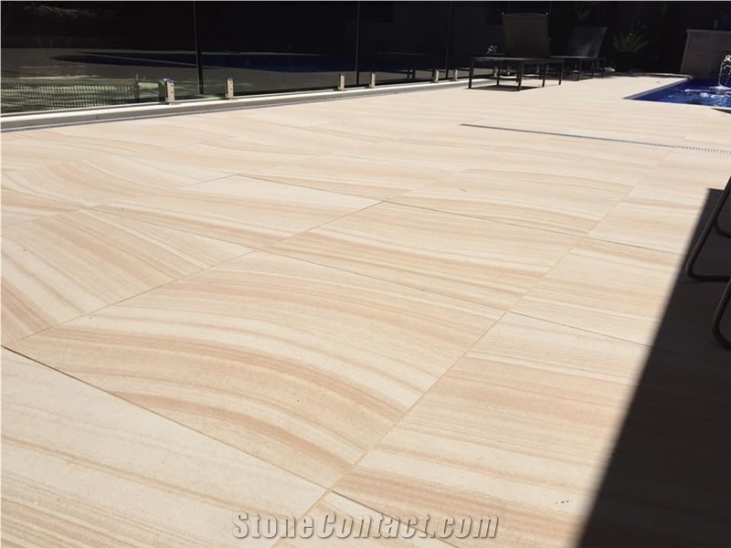 Sandstone Pool Paver, Pool Deck, Design Wall