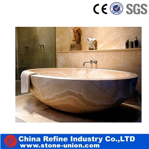 Beige Marble Bathtubs,China Beige Natural Stone Bath Tub